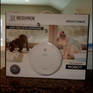 This is the newest Deebot robot vacuum